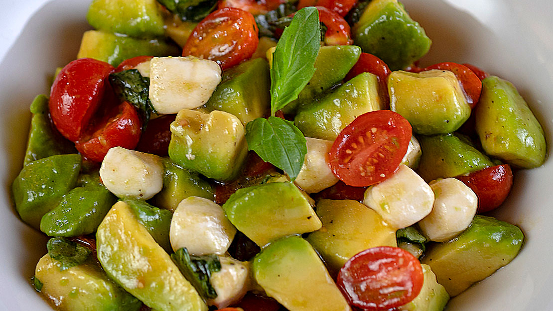 Avocado Caprese Salad