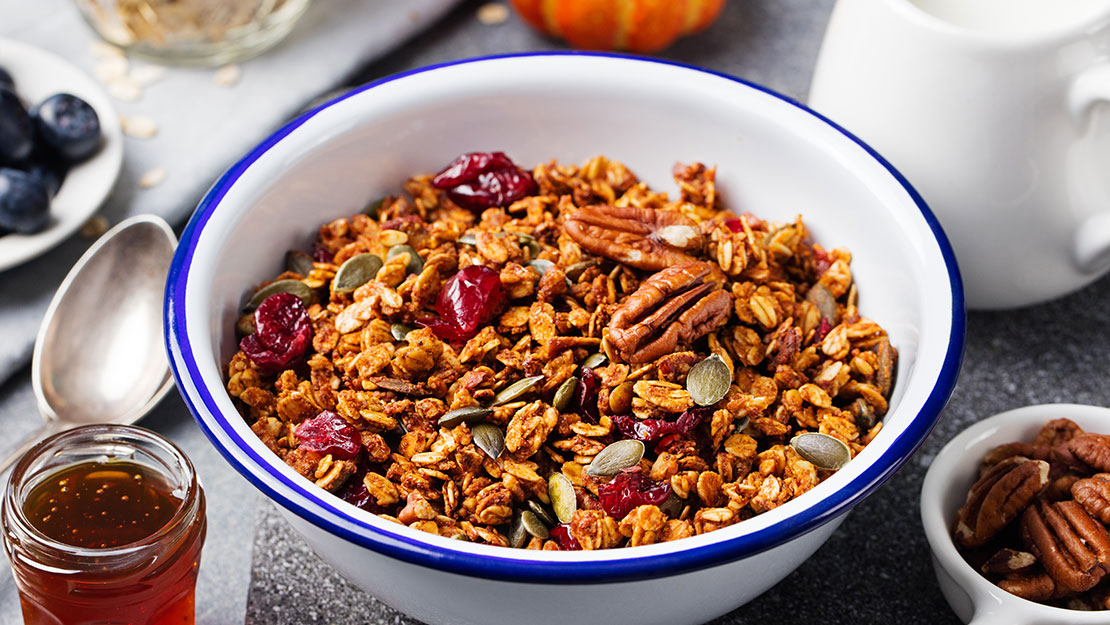 Pumpkin Pecan Granola 