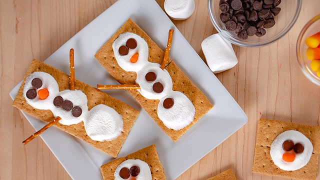 Snowman S’mores