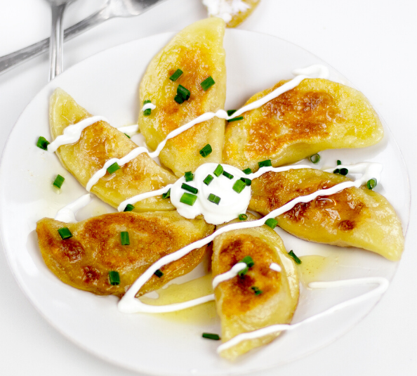 Sweet Potato & Fontina Pierogis