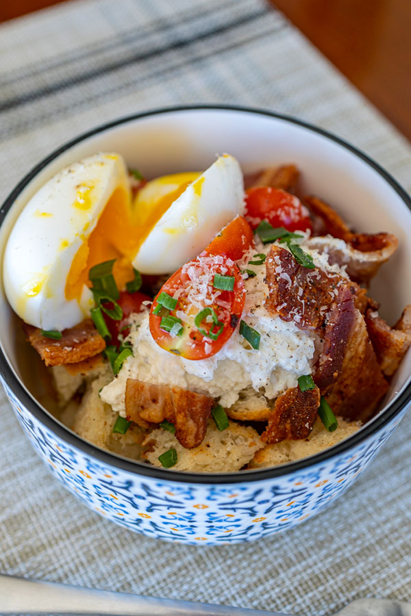 Ricotta Toast Bowl 