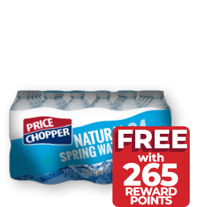 Price Chopper Natural Spring Water 24 pk