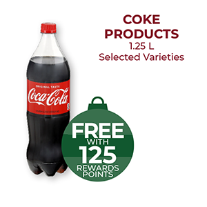 Coke Products 1.25L, Selected Varieties