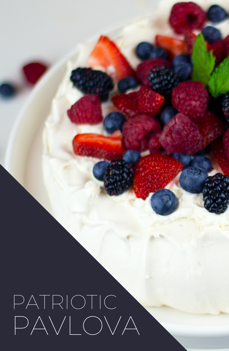 Patriotic Pavlova