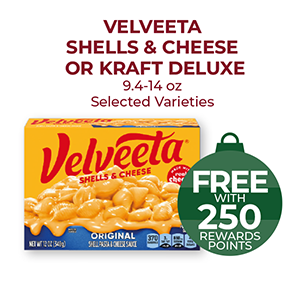 Velveeta Shells & Cheese or Kraft Deluxe 9.4-14oz, Selected Varieties