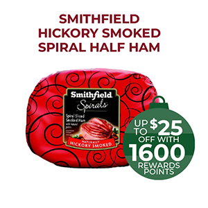 Smithfield Hickory Smoked Spiral Half Ham
