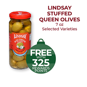 Lindsay Stuffed Queen Olives 7oz, Selected Varieties