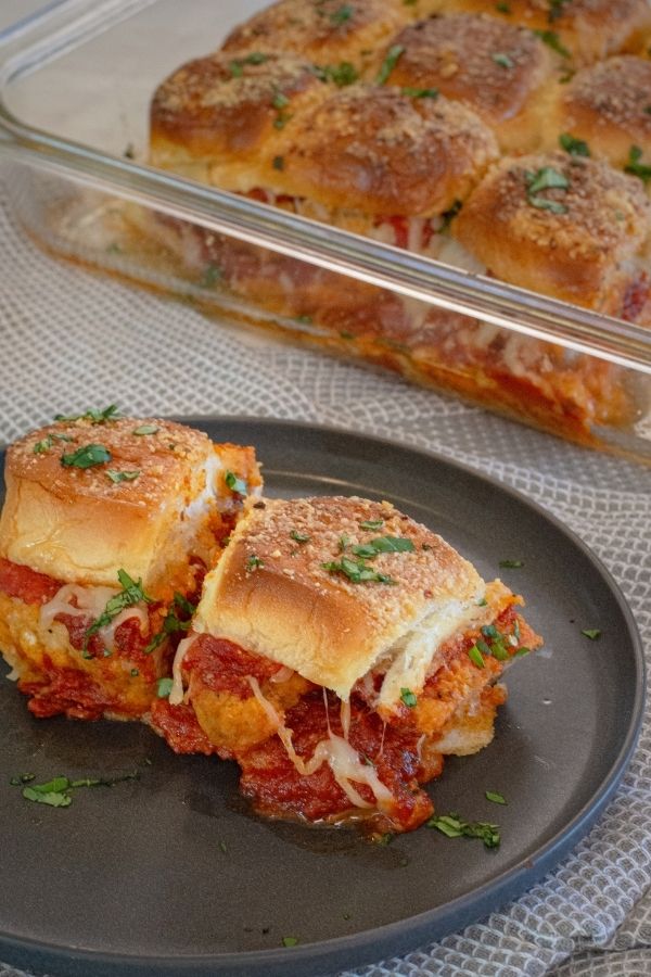 Chicken Parmesan Sliders