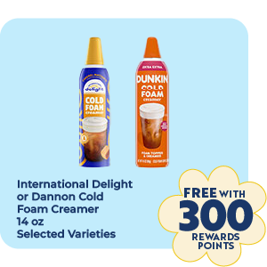 International Delight or Dannon Cold Foam 14oz, Selected Varieties