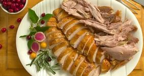 Expertly Carved Turkey