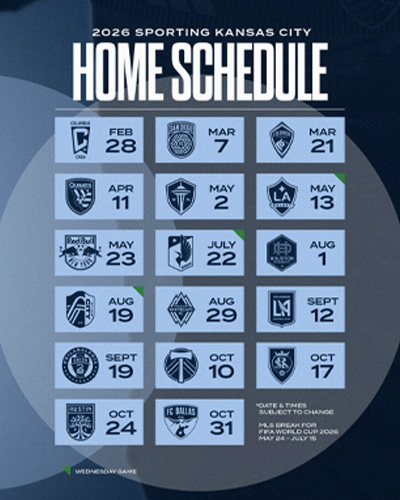 2026 Sporting KC Schedule