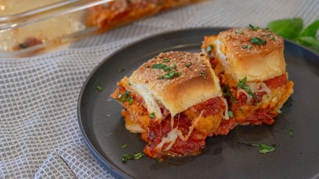Chicken Parmesan Sliders