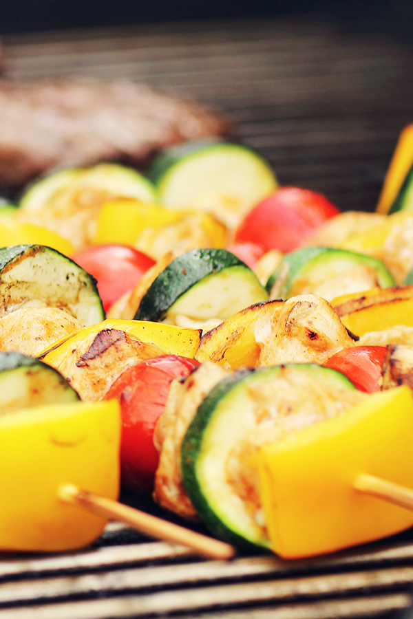 Delicious Grilled Veggie Skewers