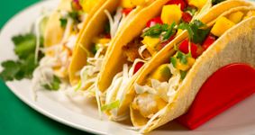 Tilapia Tacos with Simple Mango Salsa
