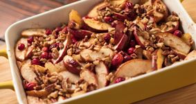 Spiced Hot Fruit Bake