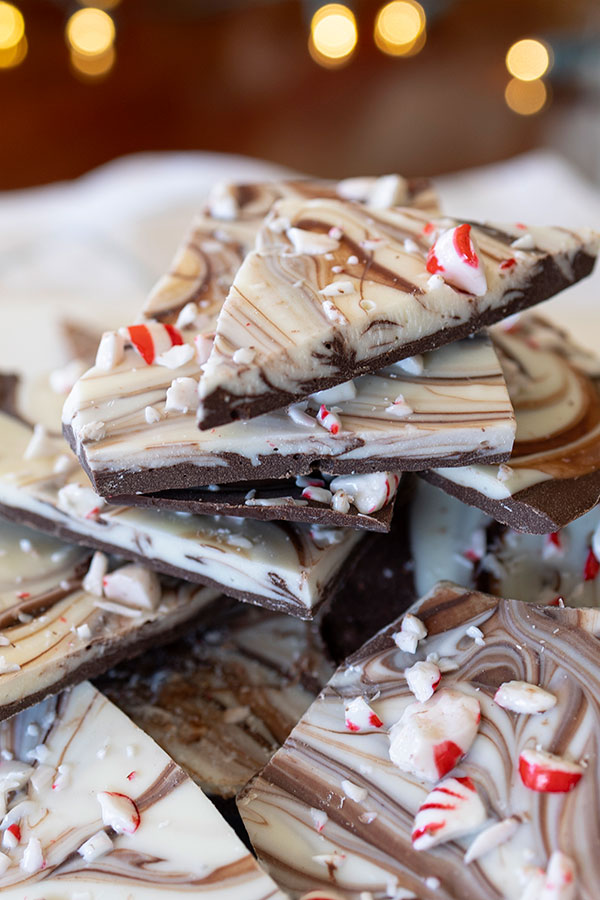 Double Chocolate Peppermint Bark