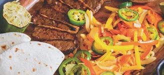 Sheet Tray Steak Fajitas