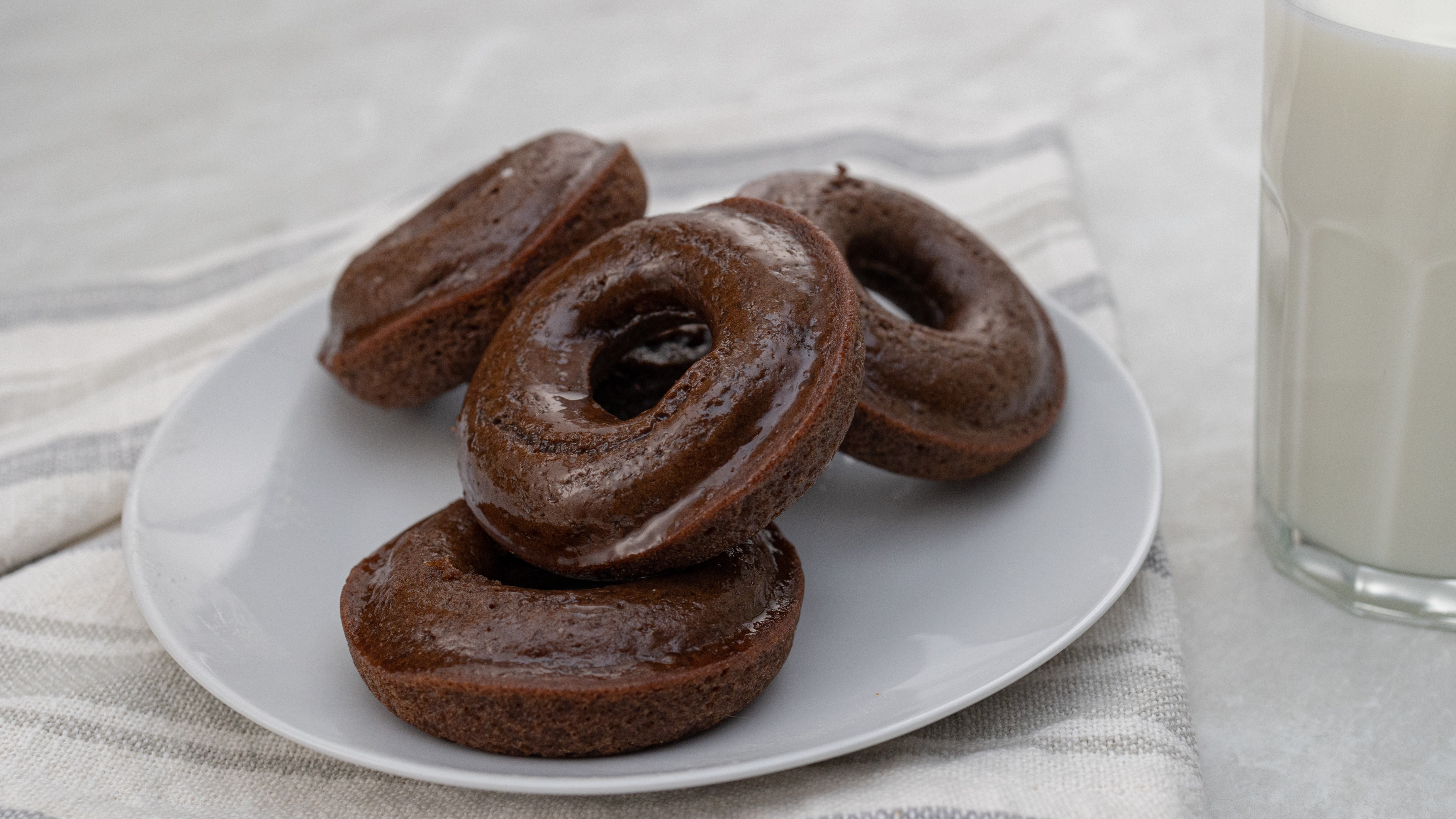 Chocolate Glazed Doughnuts